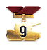 For 9 years of service
