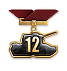 For 12 years of service